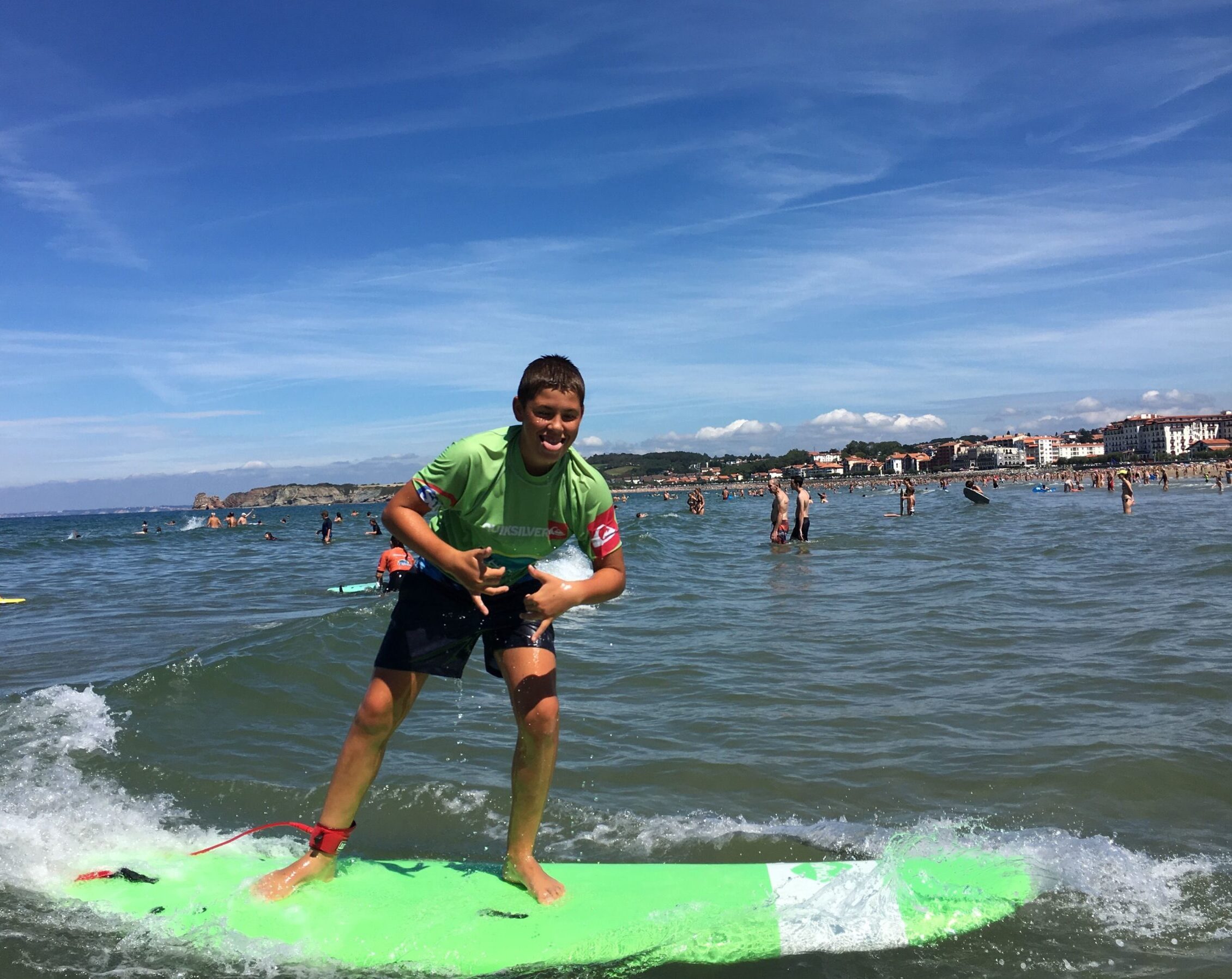 Séjours sportifs ados au pays basque